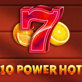 Official Slots logo: 10 Power Hot by Amusnet Interactive at WinRolla Casino