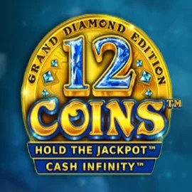 12 Coins Grand Diamond Edition slot icon by Wazdan, available at WinRolla Casino
