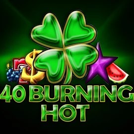 40 Burning Hot casino game by Amusnet Interactive – featured logo at WinRolla Casino