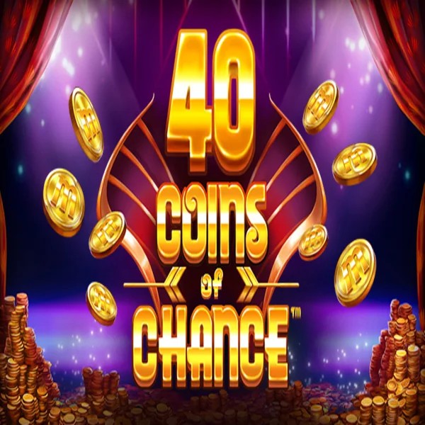 Slots logo of 40 Coins of Chance from SYNOT Games at WinRolla Casino