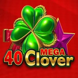 40 Mega Clover game by Amusnet Interactive – logo hosted on WinRolla Casino
