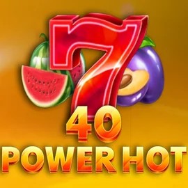 40 Power Hot slot logo by Amusnet Interactive at WinRolla Casino