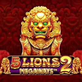 5 Lions Megaways 2 slot visual from Pragmatic Play available on winrollacasino.eu.com