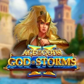Age Of The Gods: God Of Storms 2 by Playtech, showcased at winrollacasino.eu.com – game logo