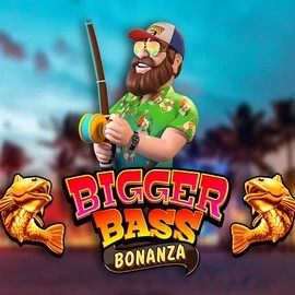 Bigger Bass Bonanza by Pragmatic Play, showcased at winrollacasino.eu.com – game logo