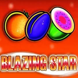 Blazing Star by Merkur Gaming, showcased at winrollacasino.eu.com – game logo