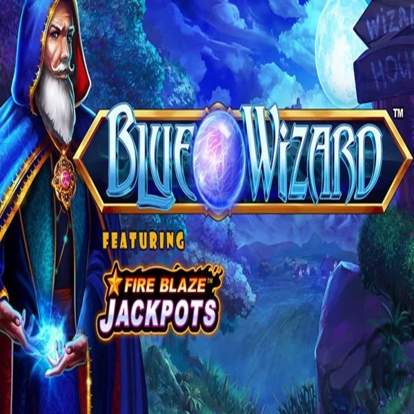 Blue Wizard Fire Blaze Jackpots – slot by Rarestone Gaming, featured at winrollacasino.eu.com