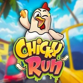 Chicky Run slot logo by PG Soft at WinRolla Casino