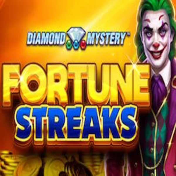 Diamond Mystery Fortune Streaks by Greentube, showcased at winrollacasino.eu.com – game logo