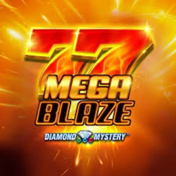 Diamond Mystery Mega Blaze slot visual from Greentube available on winrollacasino.eu.com