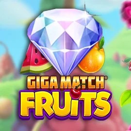 Official Slots logo: Giga Match Fruits by RubyPlay at WinRolla Casino