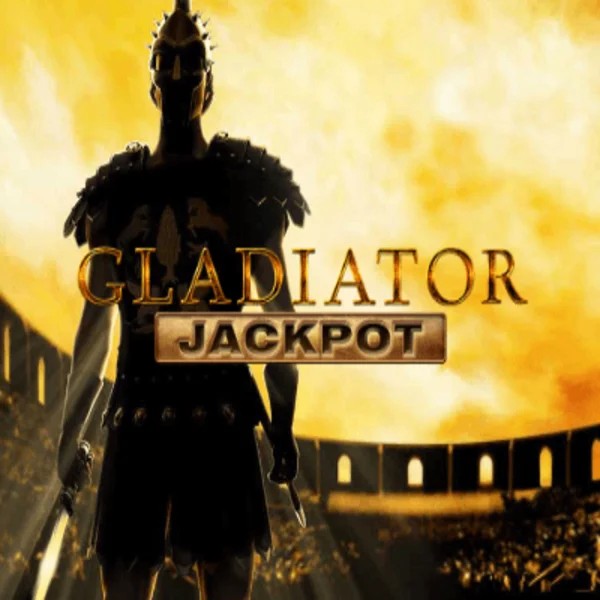 Gladiator Jackpot logo by Playtech at WinRolla Casino
