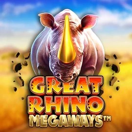 Slots logo of Great Rhino Megaways from Pragmatic Play at WinRolla Casino