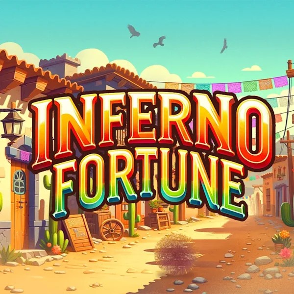 Inferno Fortune slot logo by Atomic Slot Lab at WinRolla Casino