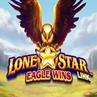 Slots logo of Lone Star Link Eagle Wins from Novomatic at WinRolla Casino