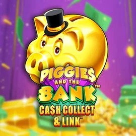 Piggies And The Bank Cash Collect & Link casino game by Origins – featured logo at WinRolla Casino