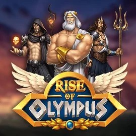 Rise of Olympus slot logo by Play'n GO at WinRolla Casino