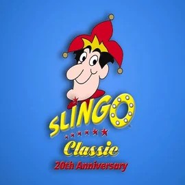 Slingo Classic 20th Anniversary casino game by Slingo – featured logo at WinRolla Casino