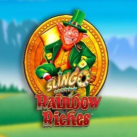 Official Casino Games logo: Slingo Rainbow Riches by Gaming Realms at WinRolla Casino