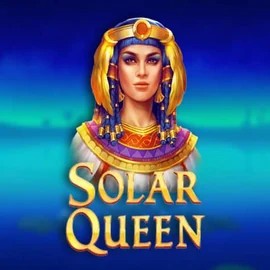 Solar Queen logo by Playson at WinRolla Casino