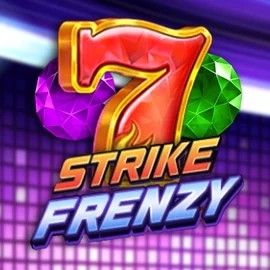 Strike Frenzy slot logo by Pragmatic Play at WinRolla Casino