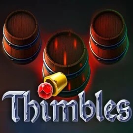 Thimbles slot logo by Evoplay at WinRolla Casino