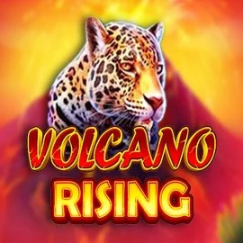 Volcano Rising slot logo by RubyPlay at WinRolla Casino