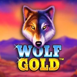 Official Slots logo: Wolf Gold by Pragmatic Play at WinRolla Casino